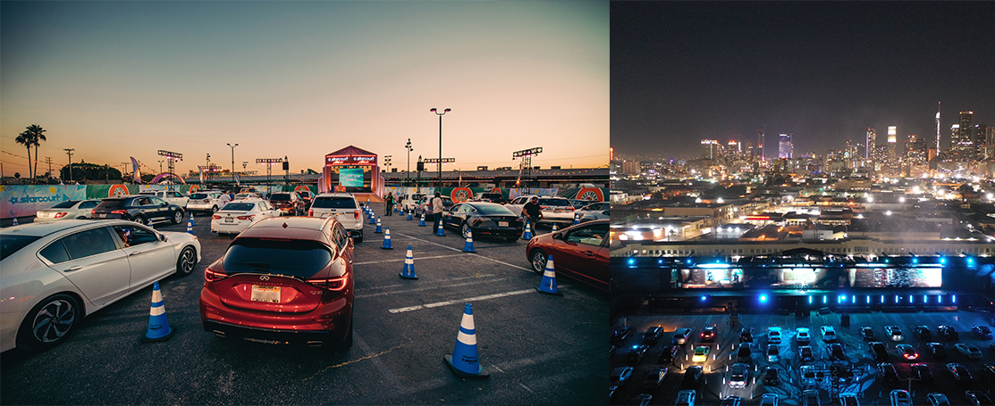Stranger Things Drive-Into Experience Execution